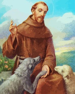 Saint Francis Paint By Numbers