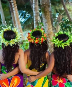 Samoa Ladies Paint By Numbers