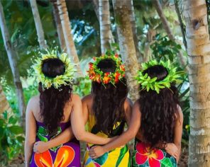 Samoa Ladies Paint By Numbers