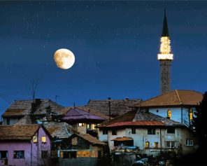 Sarajevo Buildings Paint By Numbers