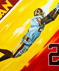 Sean Taylor Player Paint By Numbers