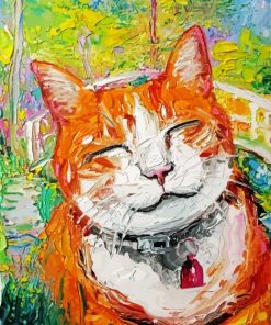 Smiling Cat Paint By Numbers