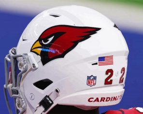 Cardinals Helmet Paint By Numbers