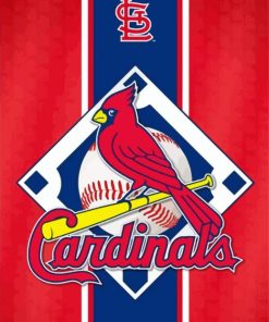 Cardinals Logo Paint By Numbers