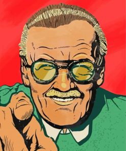 Stan Lee Art Paint By Numbers