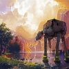 Star Wars Landscape Paint By Numbers