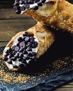 Cannoli Sweet Paint By Numbers