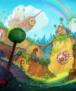 Terraria Game Paint By Numbers