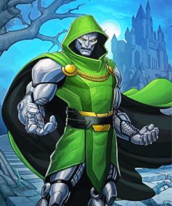 Dr Doom Paint By Numbers