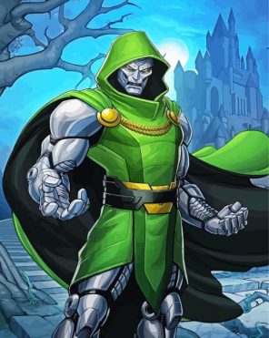Dr Doom Paint By Numbers