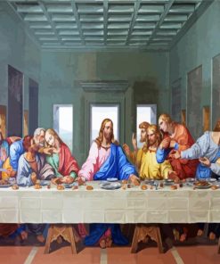 The Lord Supper Art Paint By Numbers