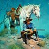 Artistic Cowboys Paint By Numbers