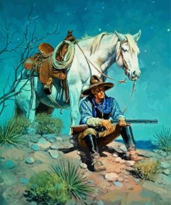 Artistic Cowboys Paint By Numbers