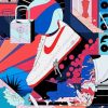 Sneaker Illusration Paint By Numbers