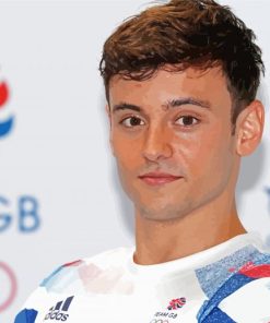 Tom Daley Driver Paint By Numbers