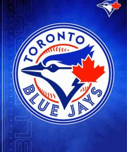 Blue Jays Logo Paint By Numbers