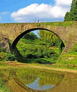 Japan Bridge Paint By Numbers