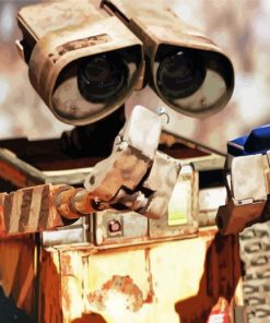 Walle Robot Paint By Numbers