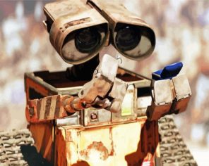 Walle Robot Paint By Numbers