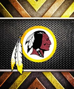 Washington Redskins Logo Paint By Numbers