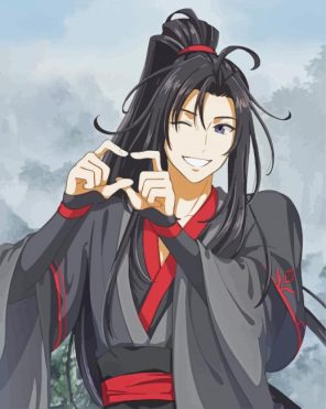 Wei Wuxian Character Paint By Numbers