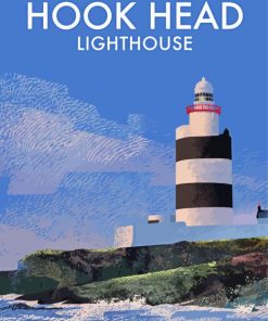 Lighthouse Poster Paint By Numbers