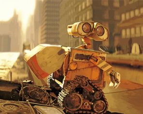 Walle Animation Paint By Numbers