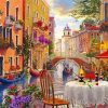 Italian Outdoor Coffee Paint By Numbers