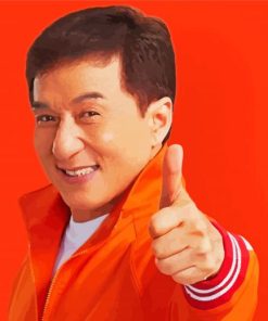 Jackie Chan Paint By Numbers