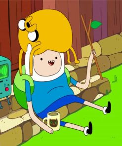 Finn And Jake Paint By Numbers