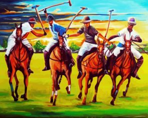 Horse Sport Paint By Numbers