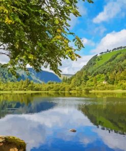 Ireland Pond Paint By Numbers