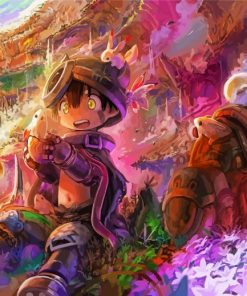 Made In Abyss Cartoon Paint By Numbers