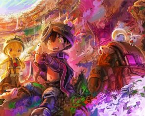 Made In Abyss Cartoon Paint By Numbers