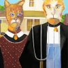 American Gothic Animals Paint By Numbers