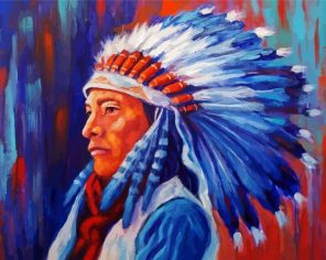 Indian Native Paint By Numbers