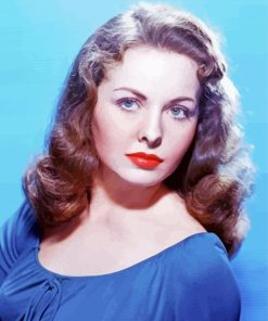 Jeanne Crain Paint By Numbers