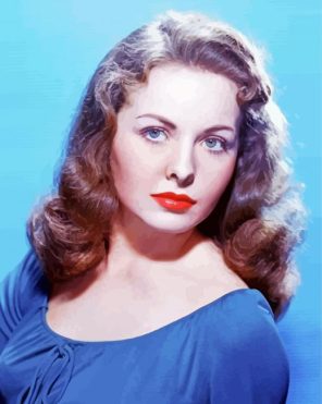 Jeanne Crain Paint By Numbers