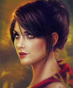 Pretty Morrigan Paint By Numbers