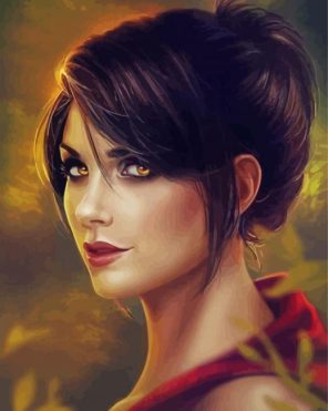 Pretty Morrigan Paint By Numbers