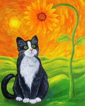 Artistic Kitty Paint By Numbers