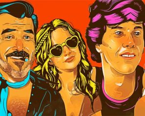 Boogie Nights Characters Paint By Numbers