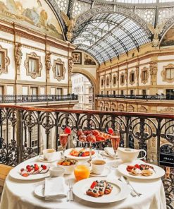 Milan Breakfast Paint By Numbers