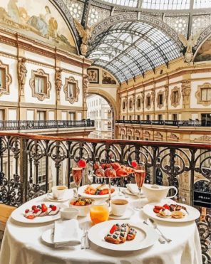 Milan Breakfast Paint By Numbers