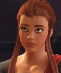 Brigitte Overwatch Paint By Numbers