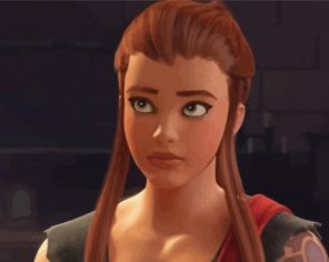 Brigitte Overwatch Paint By Numbers