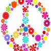 Stylish Peace Sign Paint By Numbers