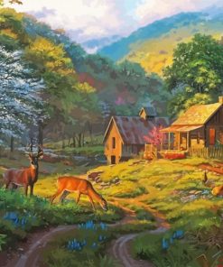 Aesthetic Country Paint By Numbers