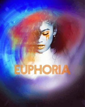 Euphoria Serie Poster Paint By Numbers