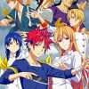 Food Wars Character Paint By Numbers